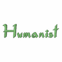 Simple Humanist Zip up embroidered shirts by 55eloG Simple Humanist Zip up embroidered shirts