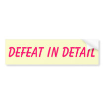 Simple Instructions Bumper Sticker