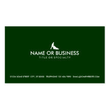 simple lawn mowing business card templates