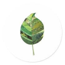 Simple Leaf Sticker