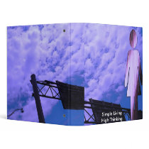 SIMPLE LIVING , HIGH THINKING binders by doonagiri SIMPLE LIVING , HIGH THINKING binders