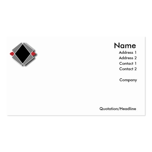 Simple Logos Series - Business Cards (front side)