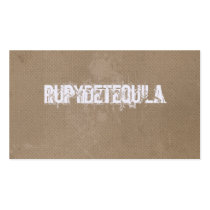 Simple Man Old styled Business Cards business cards