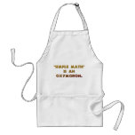 "Simple Math" is an Oxymoron Aprons