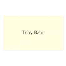Simple Minimal Center Front and Back Business Card Templates