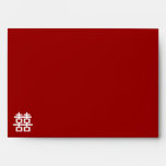 Simple Minimalist Double Happiness Chinese Wedding envelopes