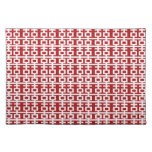 Simple Minimalist Double Happiness Chinese Wedding placemats