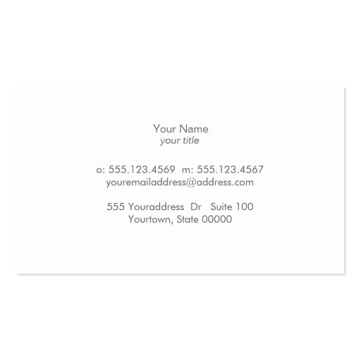 Simple Minimalistic Beige Modern Elegant Business Card Templates (back side)