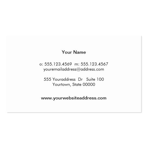Simple Minimalistic Solid Black  Linen Look Business Card (back side)