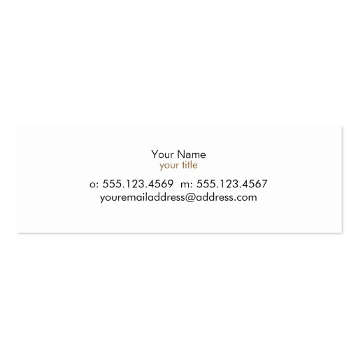 Simple Minimalistic Solid Black  Linen Look No. 3 Business Card Templates (back side)