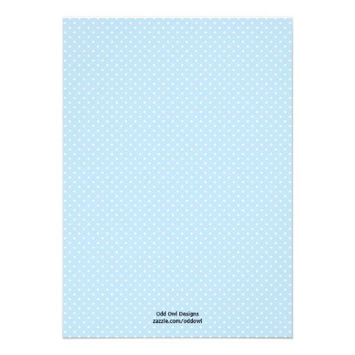 Simple Monogram Baby Shower Invitation - Boy