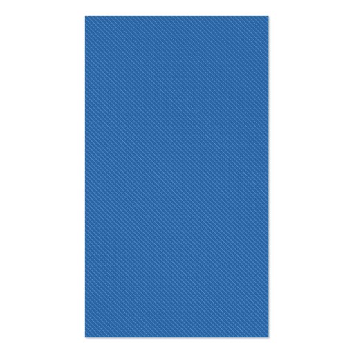 Simple Monogram Designer Business Card (blue) (back side)