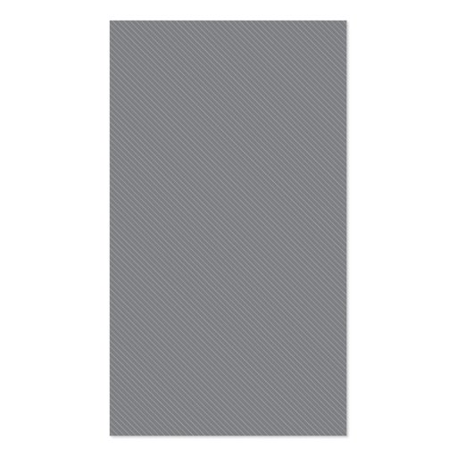 Simple Monogram Designer Business Card (grey) (back side)