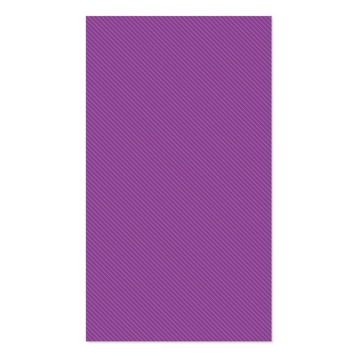 Simple Monogram Designer Business Card (purple) (back side)