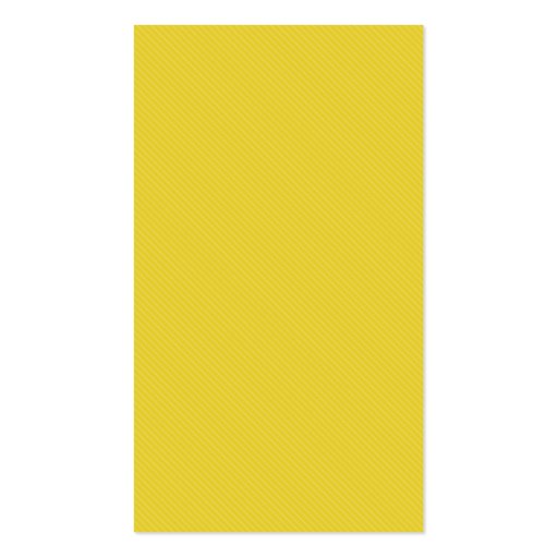 Simple Monogram Designer Business Card (yellow) (back side)