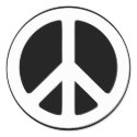 Simple Peace Sign stickers by bumper2bumper Simple Peace Sign stickers