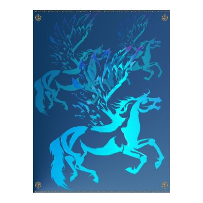 Simple Pegasus Print by Lotacats