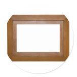 Simple photo frame stickers