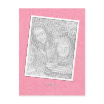 Simple Pink postcards