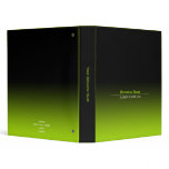 Simple Plain Modern Black & Green Gradient