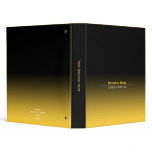 Simple Plain Modern Black & Yellow Gradient