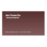 Simple & Plain Professional Business Card Design
