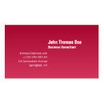 Simple & Plain Professional Business Card Template