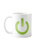 Simple Power Button mugs
