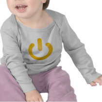 Simple Power Button Tshirts