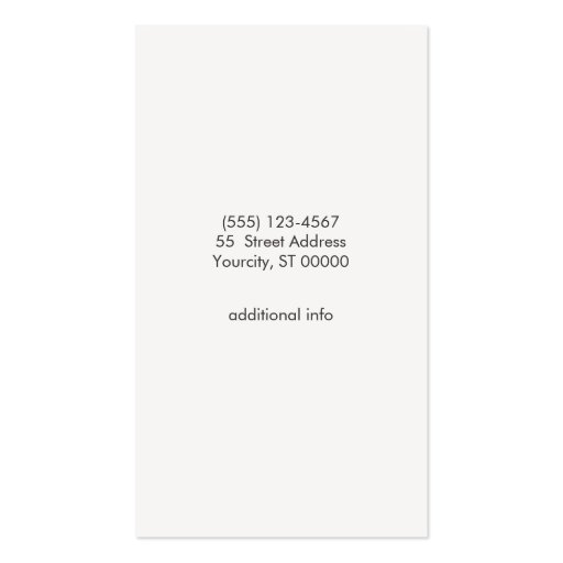Simple Professional Wood Grain Look Black Business Card Templates (back side)