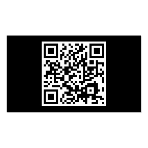 simple QR code Business Card