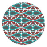 simple_red_marine round sticker