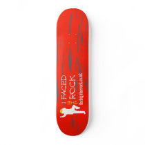 simple red skateboards by bigbluerock simple red skateboards