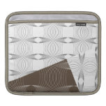 Simple Retro Mod Rings Pattern Op Art Vector ipad sleeves