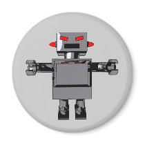 Simple Robot Magnet by MDKgraphics Simple Robot Magnet