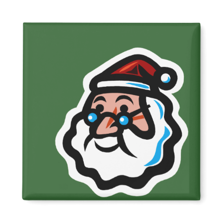 Simple santa head fridge magnet Simple santa head fridge magnet