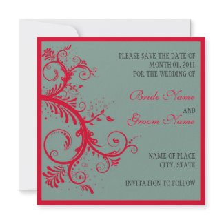 Simple Save the Date invitation