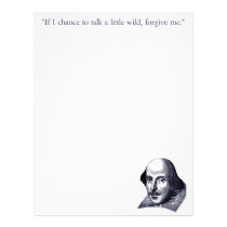 Simple Shakespeare Letterhead letterhead