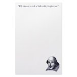Simple Shakespeare Stationery