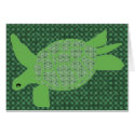 Simple Shell sea turtle blank card by marcya7 Simple Shell sea turtle blank card