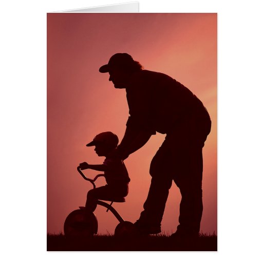 Simple SIlhouette Card for Father's Day