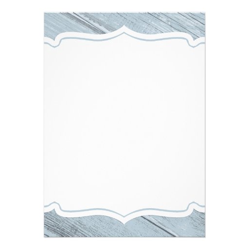 Simple Starfish Beach Bridal Shower Invitations