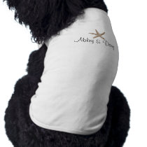 Simple starfish pet tee