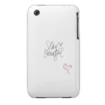 Simple Stay Beautiful Customizable iPhone 4s Case casemate cases