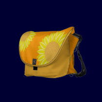 Simple Sunflowers messenger bags