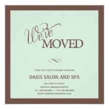 Simple Swirls Moving Announcement