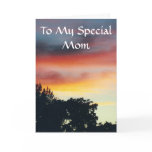 Simple things -Lessons from Mom Mother's Day card