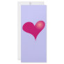 Simple Valentine Rack Card Design