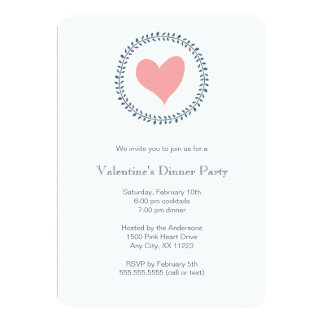 valentines day invitations amp announcements zazzle valentines dinner invite