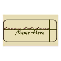 Simple VintageGift Card business cards by NixxysPicks Simple VintageGift Card business cards
